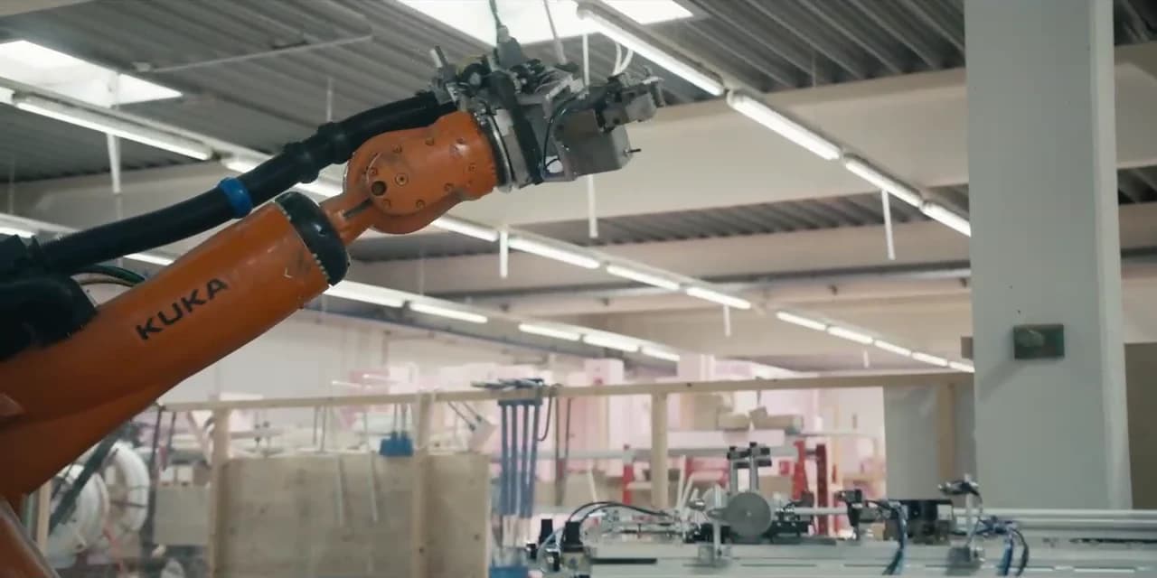 Cella robotizzata nella produzione SANOOX